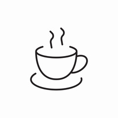 cup coffee icon sign vector