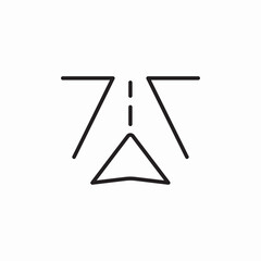 navigation app icon sign vector