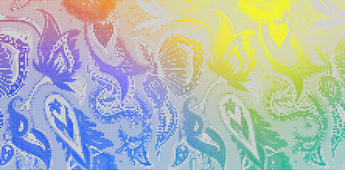 Abstract halftone grunge texture background image.