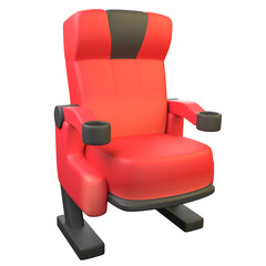 Fototapeta premium 3D Cinema Illustrations Graphic