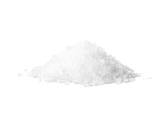 Heap salt realistic vector illustration isolated on white  background. Ready for use in your design. EPS10.	