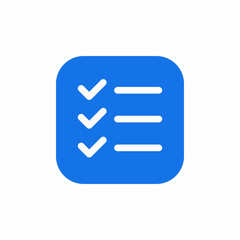 check list icon sign vector