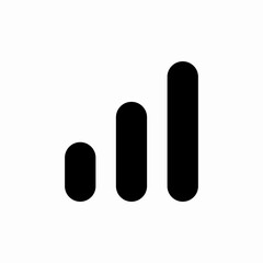 network level icon sign vector