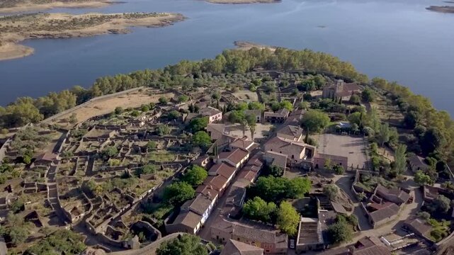 Granadilla, an ancient walled town of feudal origin in the north of the province of C&aacute;ceres, Spain.Granadilla_1
