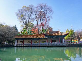 Fototapeta premium pavilion in the park