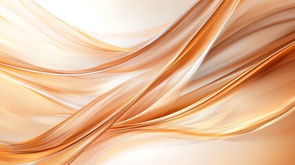 Dynamic flowing waves abstract art digital design soft tones aesthetic viewpoint modern style
