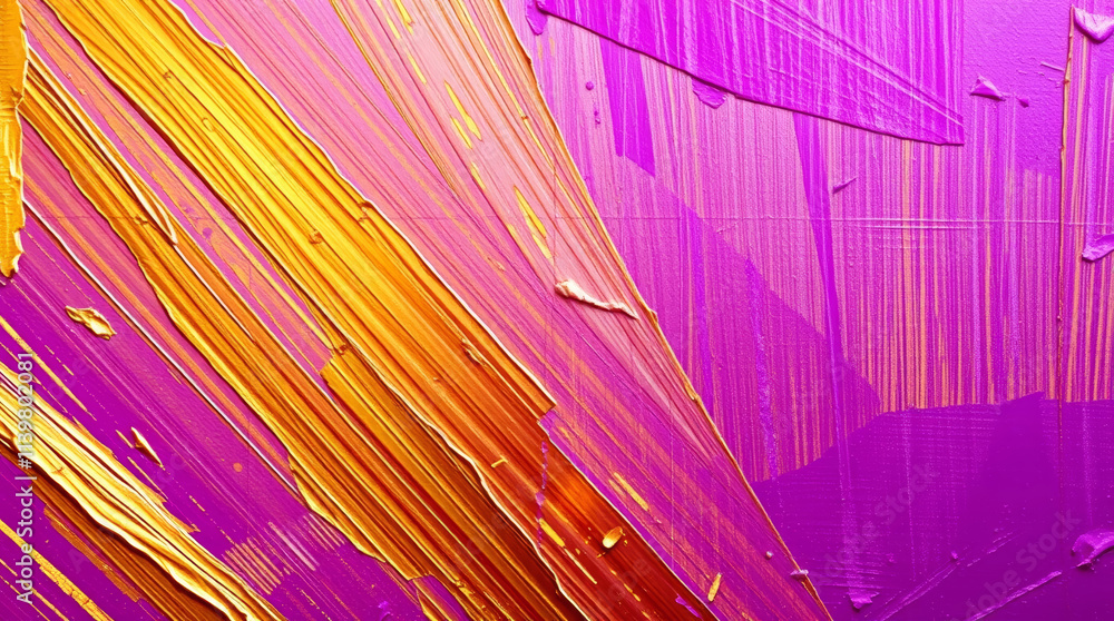 Poster gold splashes on pink textured background for design projects and printing