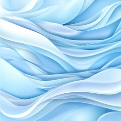 Gentle wave effect in light blue tones,
