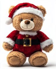 어린이 선물 사랑스러운 테이베어 산타 곰인형 크리스마스