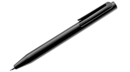 Black Matte Pen: A classic, sleek black pen with a minimalist design, perfect for writing, drawing, or adding a touch of sophistication to any desk.  