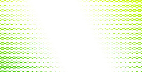 Halftone green dotted background. Abstract vector gradient dotted textured corners