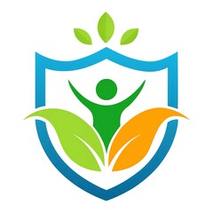 green leaves logo icon