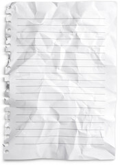 white paper with texture line