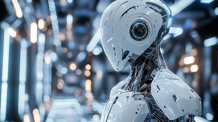 Fototapeta premium The Impact of Artificial Intelligence on Streamlining Processes