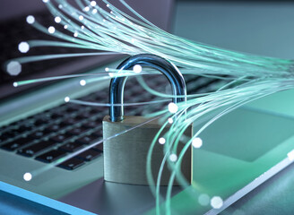 Cyber security, conceptual image