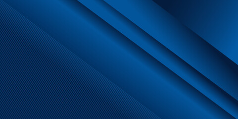 Banner web line design abstract background blue color.