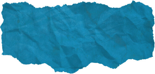 blue paper ripped 