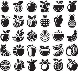 fruits and icons