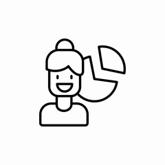 finance manager icon sign vector