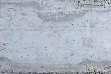 Concrete texture on a reinforced concrete structure after removing the formwork.