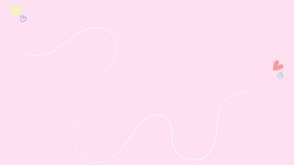 Endless Love Capturing the Unique and Vibrant Expressions of Pink Backgrounds with Heartfelt Love Symbols and Themes of Romance