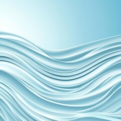 Fototapeta premium Soft ripple pattern in light blue tones,