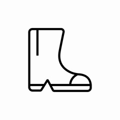 boots hills icon sign vector