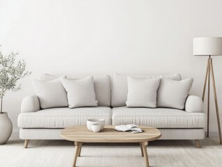 Minimalist Living Room Interior Design With Sofa