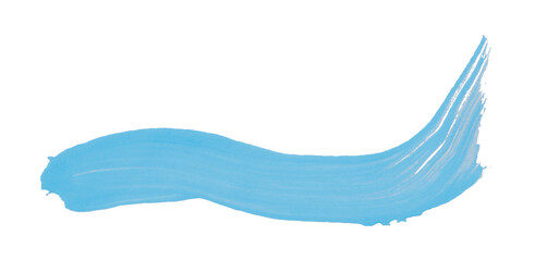 Light blue brush strokes