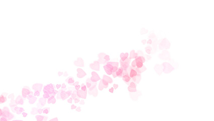 Romantic Whimsy A Unique Celebration of Love Symbols and Pink Backgrounds, Bringing Heartfelt Affection to Life in Vibrant Detail