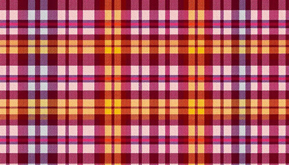 Fototapeta premium PNG ULTRA HD 8K Plaid Check Pattern – Seamless Fabric Texture with Tartan Textile Print, Vibrant Color Combinations, Ideal for Backgrounds and Design