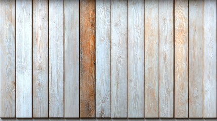 Rustic White Washed Wood Planks Texture Background