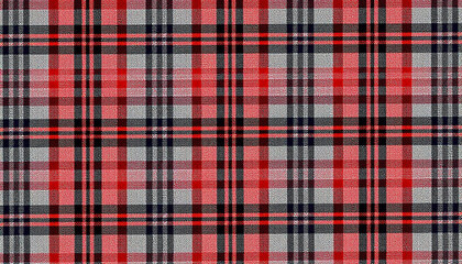 Fototapeta premium PNG ULTRA HD 8K Plaid Check Pattern – Seamless Fabric Texture with Tartan Textile Print, Vibrant Color Combinations, Ideal for Backgrounds and Design