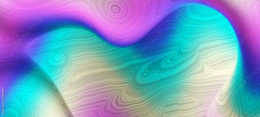 Poster horizontal colorful abstract wave background with midnight blue, light gray and pink colors. can be 
