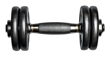 High-Quality PNG dumbbells Isolated on White Background – High Resolution