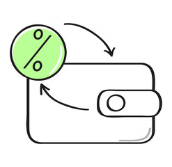 These playful and casual illustrations bring a creative touch to any discount-themed project, making them ideal for creating eye-catching visuals.