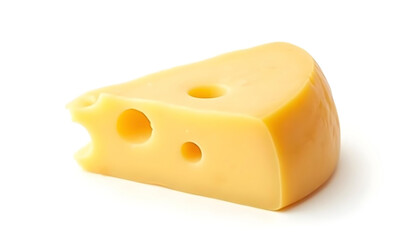 cheese isolated on white
