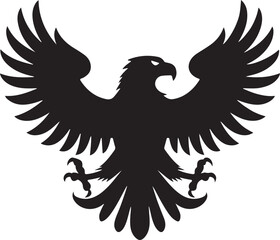eagle shield with wings
