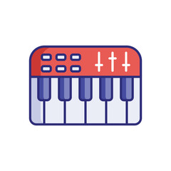Piano vector icon
