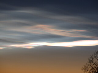 Obraz premium sunset in the mountains