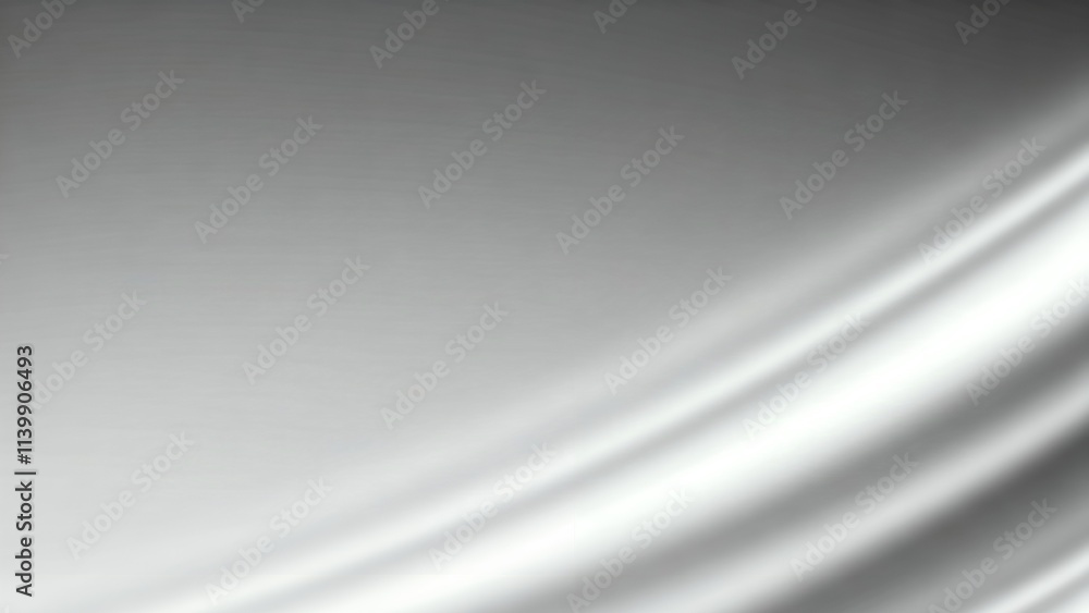 Poster abstract gray and white fabric drape texture. a smooth, elegant, and sophisticated image of flowing 