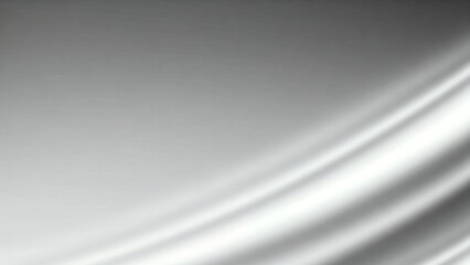 Abstract Gray and White Fabric Drape Texture. A smooth, elegant, and sophisticated image of flowing fabric in a muted gray and white color palette.