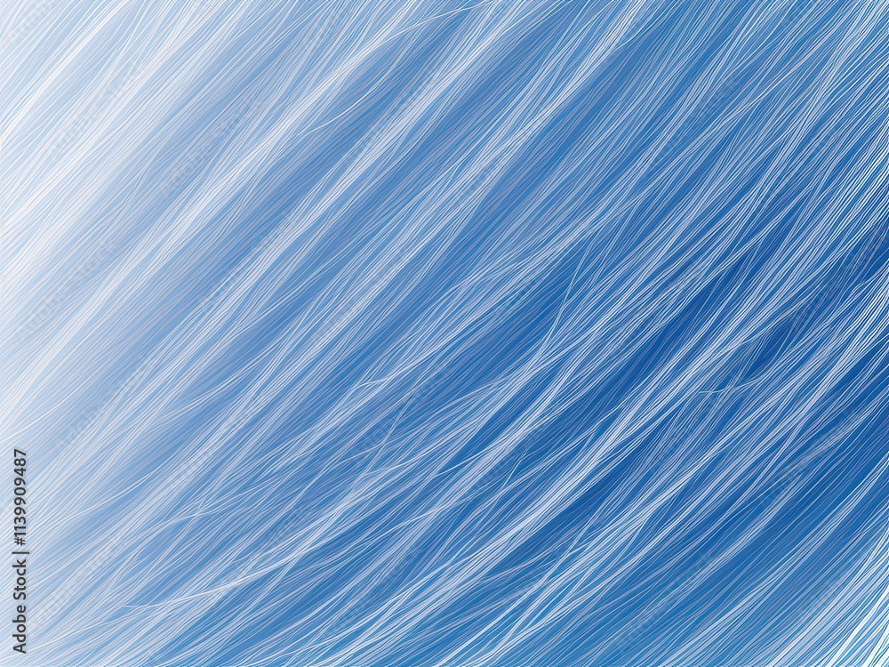 Poster white and blue curve line, rough abstract background with gradient color, and shine grainy noise and