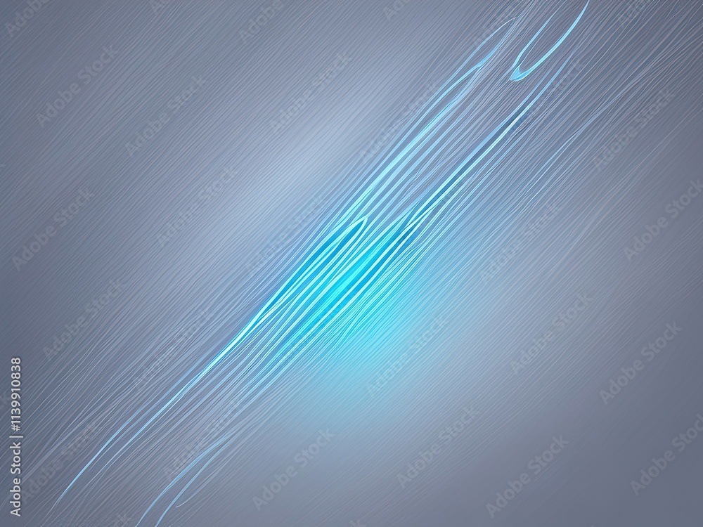 Poster white and blue curve line, rough abstract background with gradient color, and shine grainy noise and