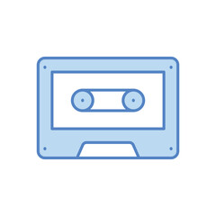 Cassette vector icon