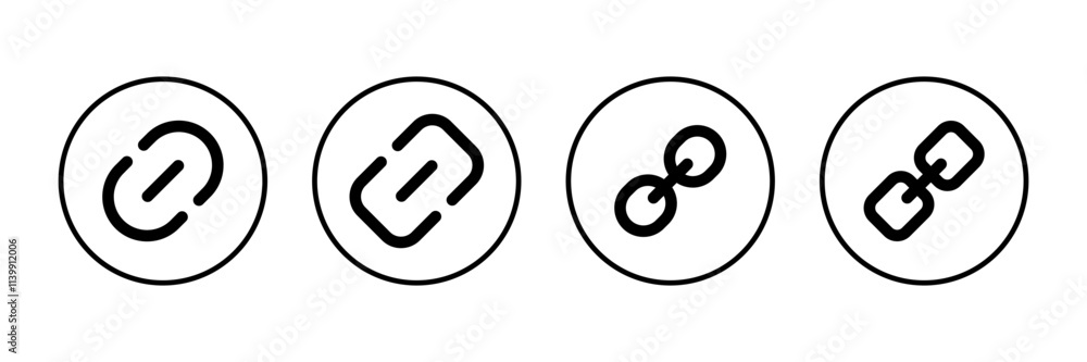 Aufkleber external link symbol icon vector. link icon isolated on white background. link vector icon. hyperlin