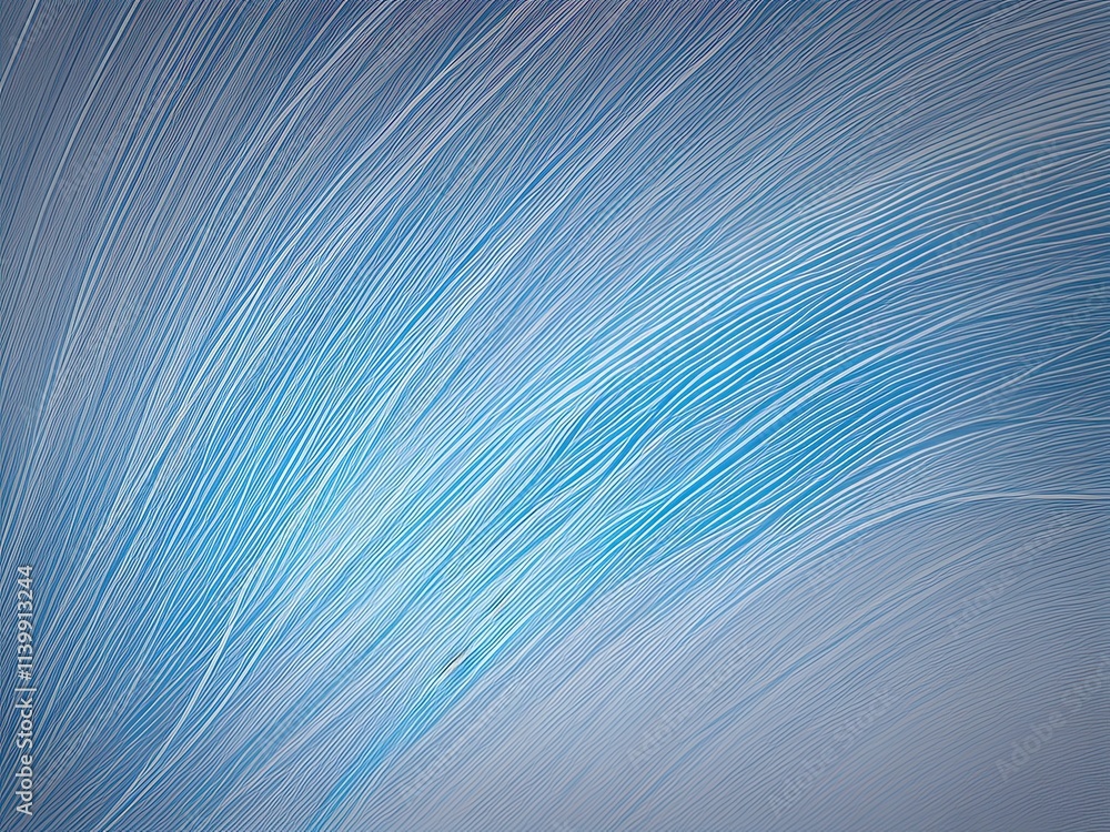 Poster white and blue curve line, rough abstract background with gradient color, and shine grainy noise and
