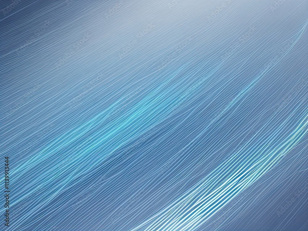 Poster white and blue curve line, rough abstract background with gradient color, and shine grainy noise and