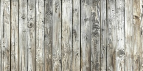 Naklejka premium Weathered gray wooden planks background texture.