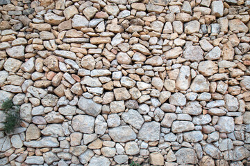 Background – natural stone wall